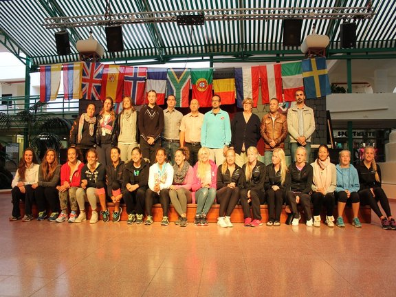 Participantes en el ITF Tinajo