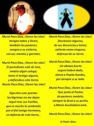 Murió Paco Díaz
