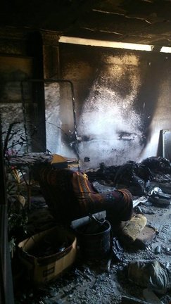 Incendio en vivienda de Los Alonso 4