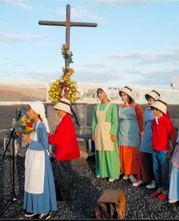 Homenaje a Mártires del Cruz del Mar