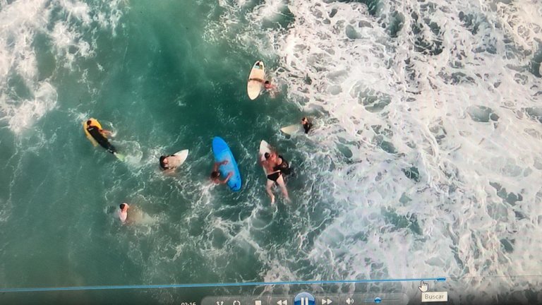 Rescate de un surfista en Famara