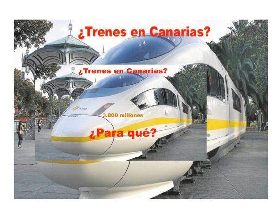 Trenes en Canarias
