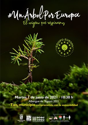 1 junio Cartel Árbol europeo 2021