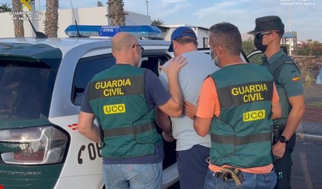Detenido un criminal irlandés en Lanzarote