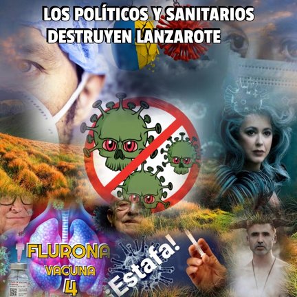 Políticos y sanitarios destruyen Lanzarote