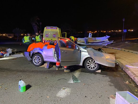 Dos víctimas mortales en accidente de tráfico junto al Rubicón 2