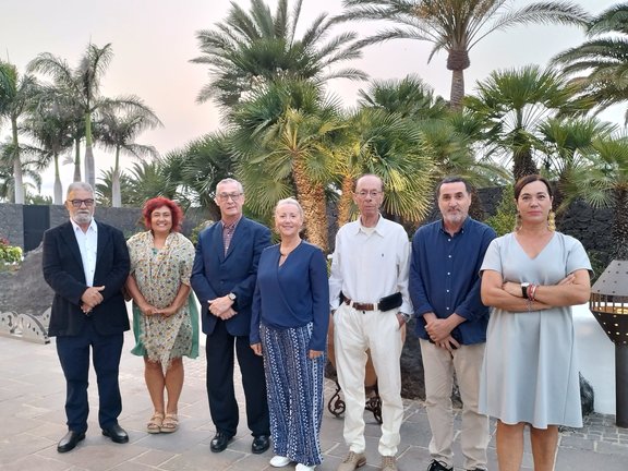 Directiva de la Asociación de la Prensa de Lanzarote y Fuerteventura