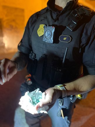 Droga incautada por la Policía de Arrecife