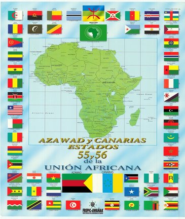 Azawad y Canarias, nuevos estados de la Unión Africana