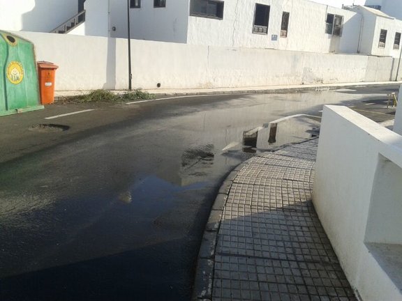 Vertidos de aguas fecales en Puerto del Carmen