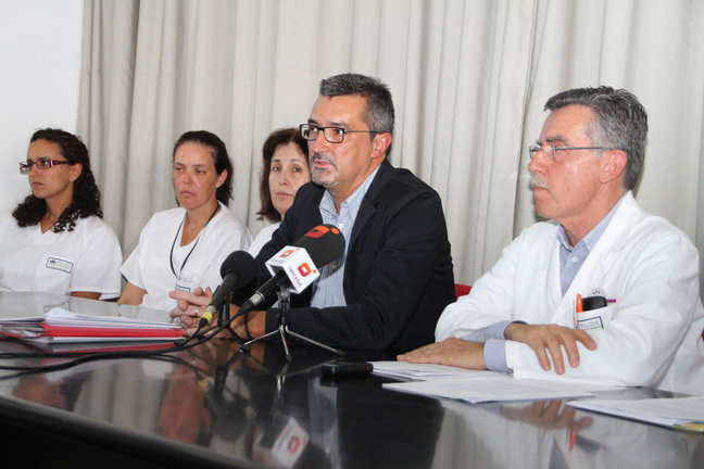 Rueda de Prensa sobre la incorporación del Hospital Insular al SCS