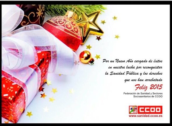 Feliz Navidad CCOO