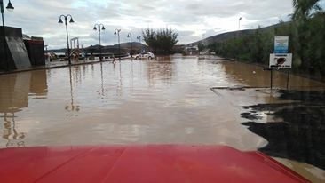 Puntamujeres inundada