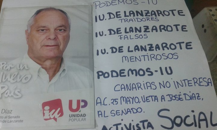 Protesta de José Díaz