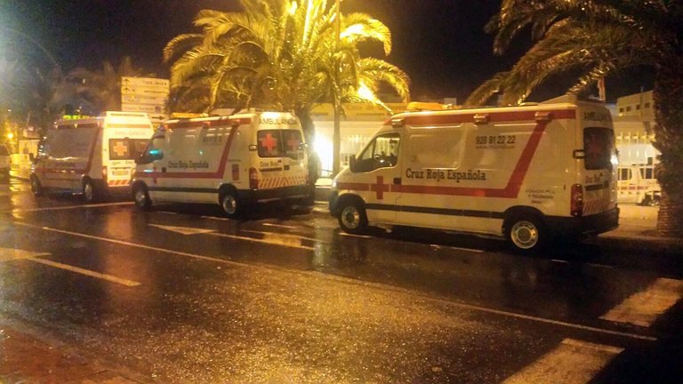 Cruz Roja Lanzarote alerta lluvias