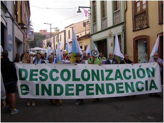 Manifestación del 21 de Octubre en Aguere