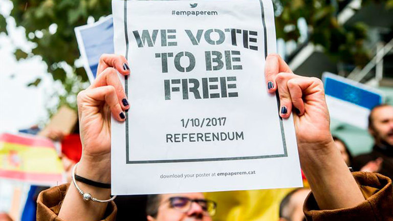 Votamos para ser libres. 1 de octubre 17