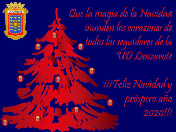 Felicitación Navidad UD Lanzarote