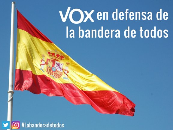 Bandera de los españoles