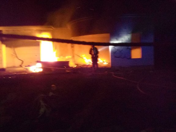 Incendiada una vivienda habitada por okupas en Costa Teguise