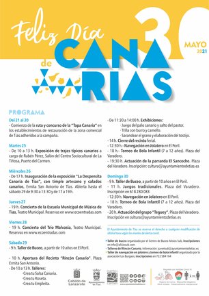 21 mayo Día de Canarias 2021