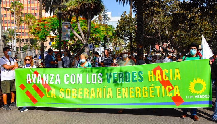 Manifestación para salvar Chira-Soria