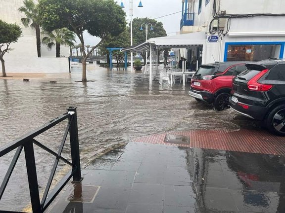Inundación en la Ribera de San Ginés
