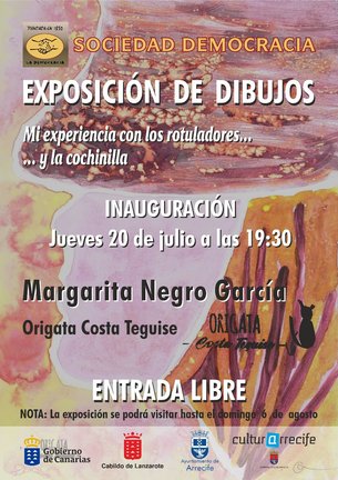 Exposición de Margarita Negra