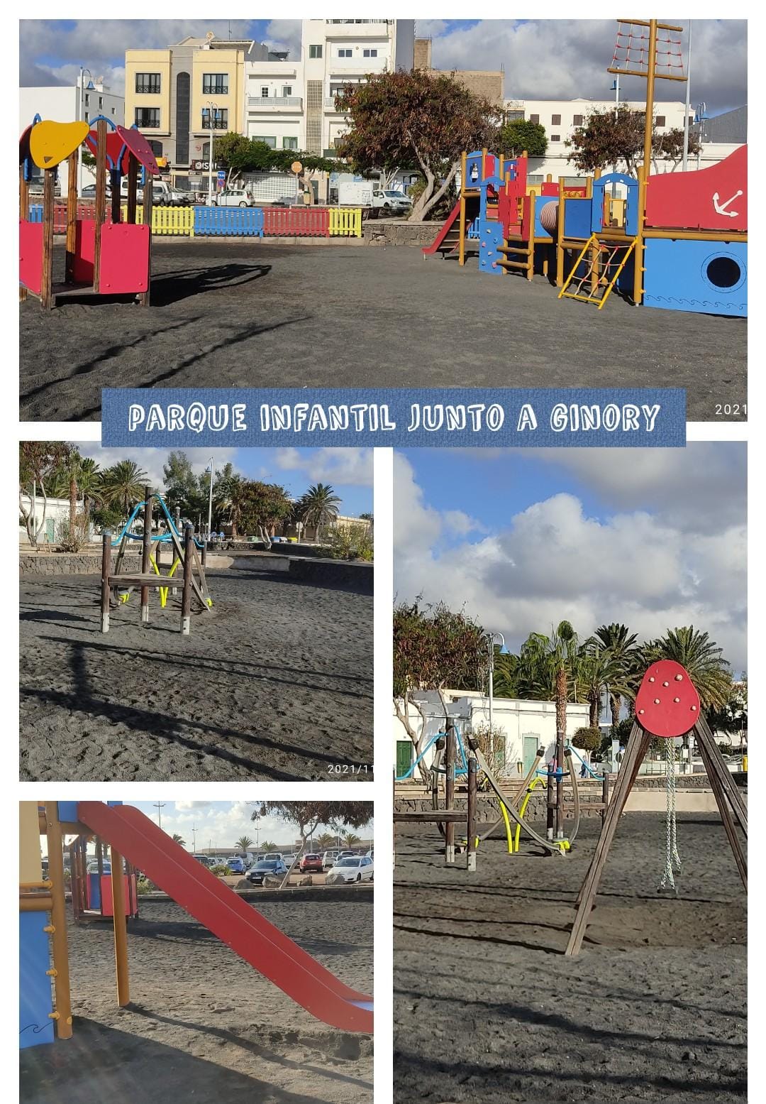 Parque Infantil junto a Ginory