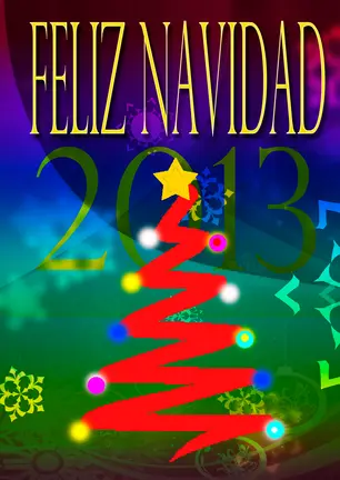 Felicitación de Navidad de El Cribo