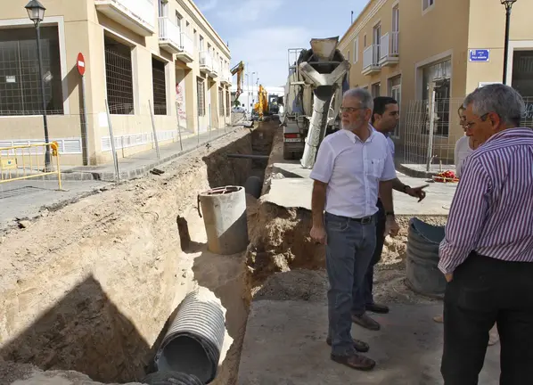 Obras de pluviales de Argana Alta