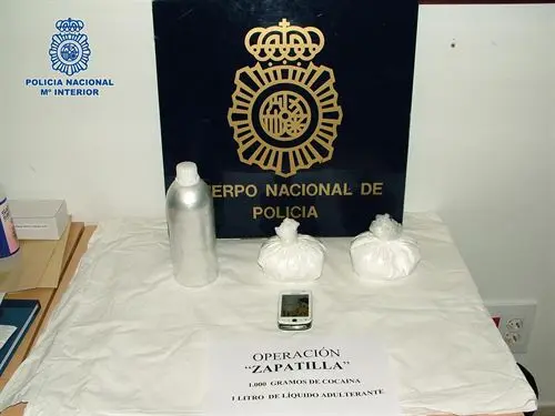 Un kilo de cocaína