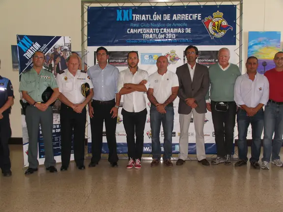 Presentación del XXI Triatlón de Arrecife