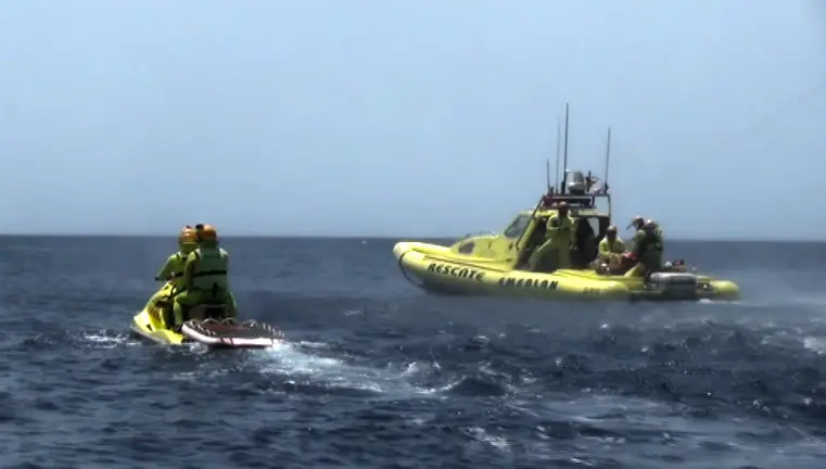 EMERLAN al rescate en Puerto del Carmen