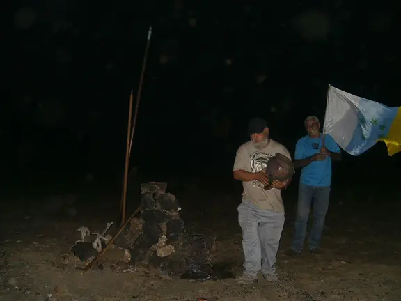 Ritual de la rotura del Gánigo en el Weñesmed