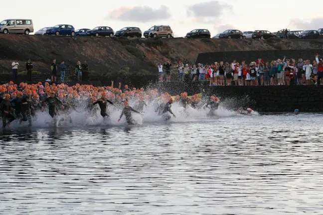 Prueba Natación del Ironman 70.3