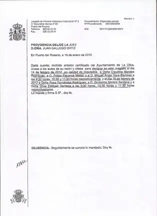 Imputados 3 ex-Alcaldes de La Oliva