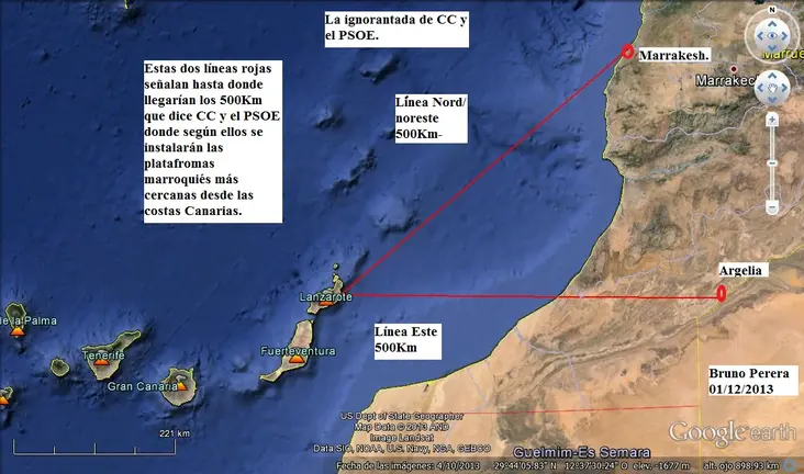 Los 500Km de CC y del PSOE.