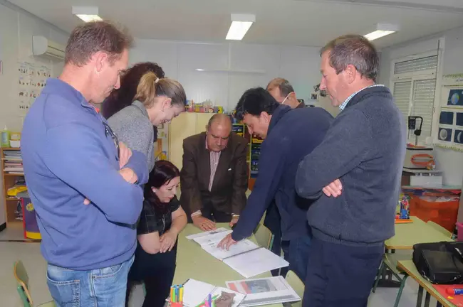 VISITA OBRAS COLEGIO MONTAÑA BLANCA 5