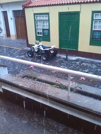 Nieve en La Palma