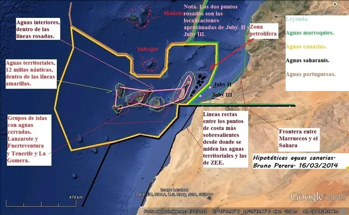 Nuevas mediciones de la aguas de Canarias (1)