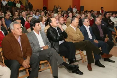 Acto político celebrado en el C.S.C. de Valterra