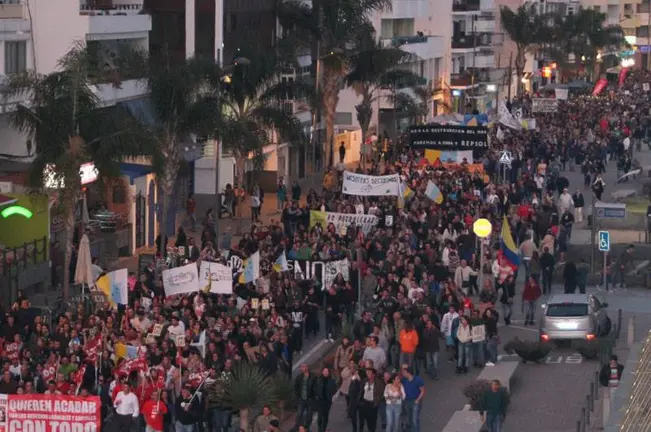 Panorámica de la Manifestación