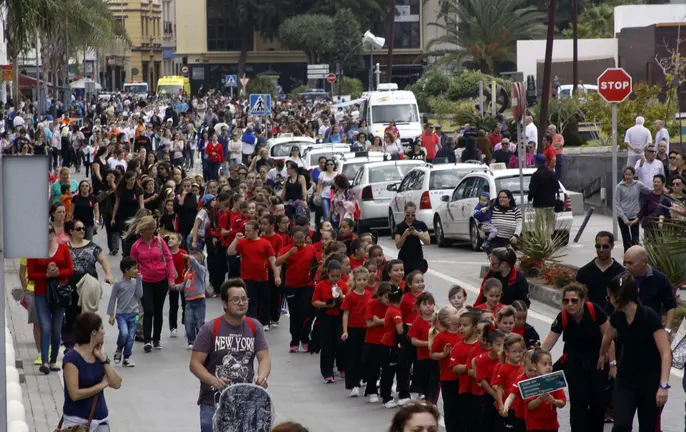 Pasacalles del XXII Festival "Lolina Curbelo"