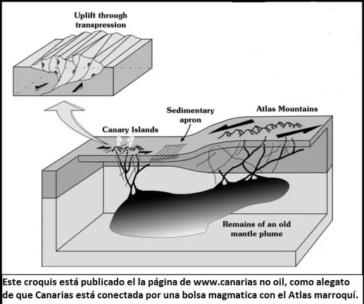 Imagen de propaganda de www. Canarias No Oil.