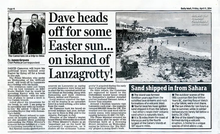 Daily Fail  article