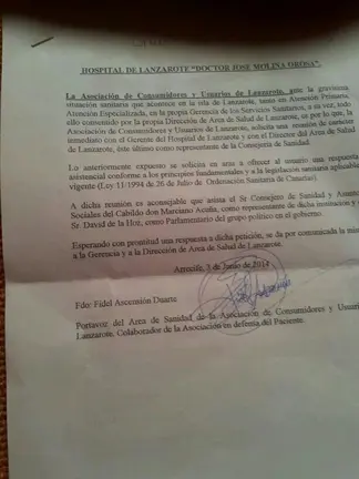 Escrito de Aculanza