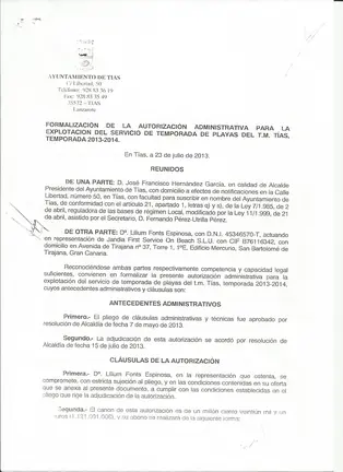 Contrato Hamacas y Sombrillas Pag.1