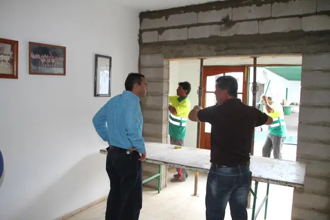 Obras en los teleclubs