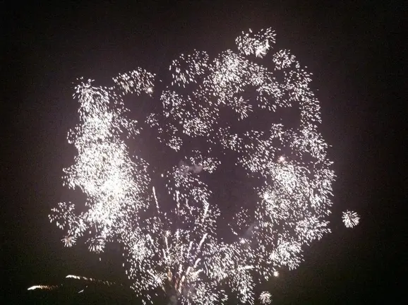 Fuegos artificiales en Puerto del Carmen